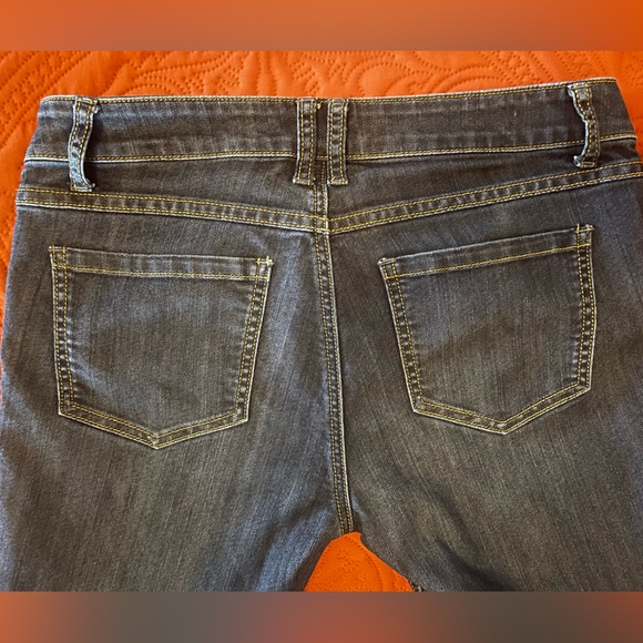 CAbi #334 “Lou Lou” Dark Blue Straight Leg Jeans, Size 6 - Picture 5 of 11